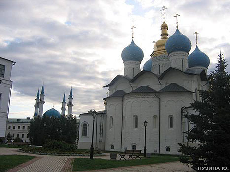 Кафедральный Благовещенский собор в Казани
